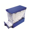 DISTRIBUTEUR COTON SALIVAIRE BLEU