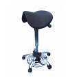 TABOURET SELLE ANATOMIQUE AVEC COMMANDE AUX PIEDS