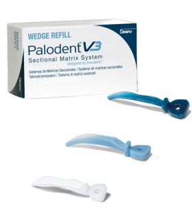 PALODENT V3 - COIN ANATOMIQUE GRAND BLANC (x100) de  DENTSPLY SIRONA  à  56,80 € TTC