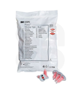  CANULE DE MELANGE PENTA ROUGE - Lot de 50 de  3M  à  70,70 € TTC